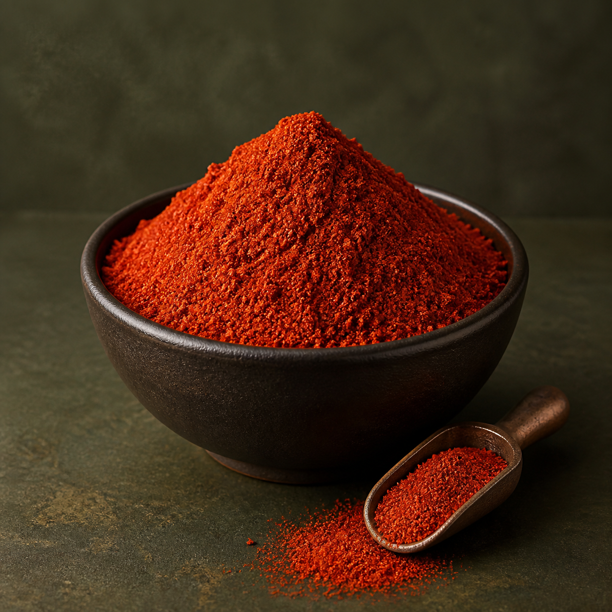 Fine red chilli powder